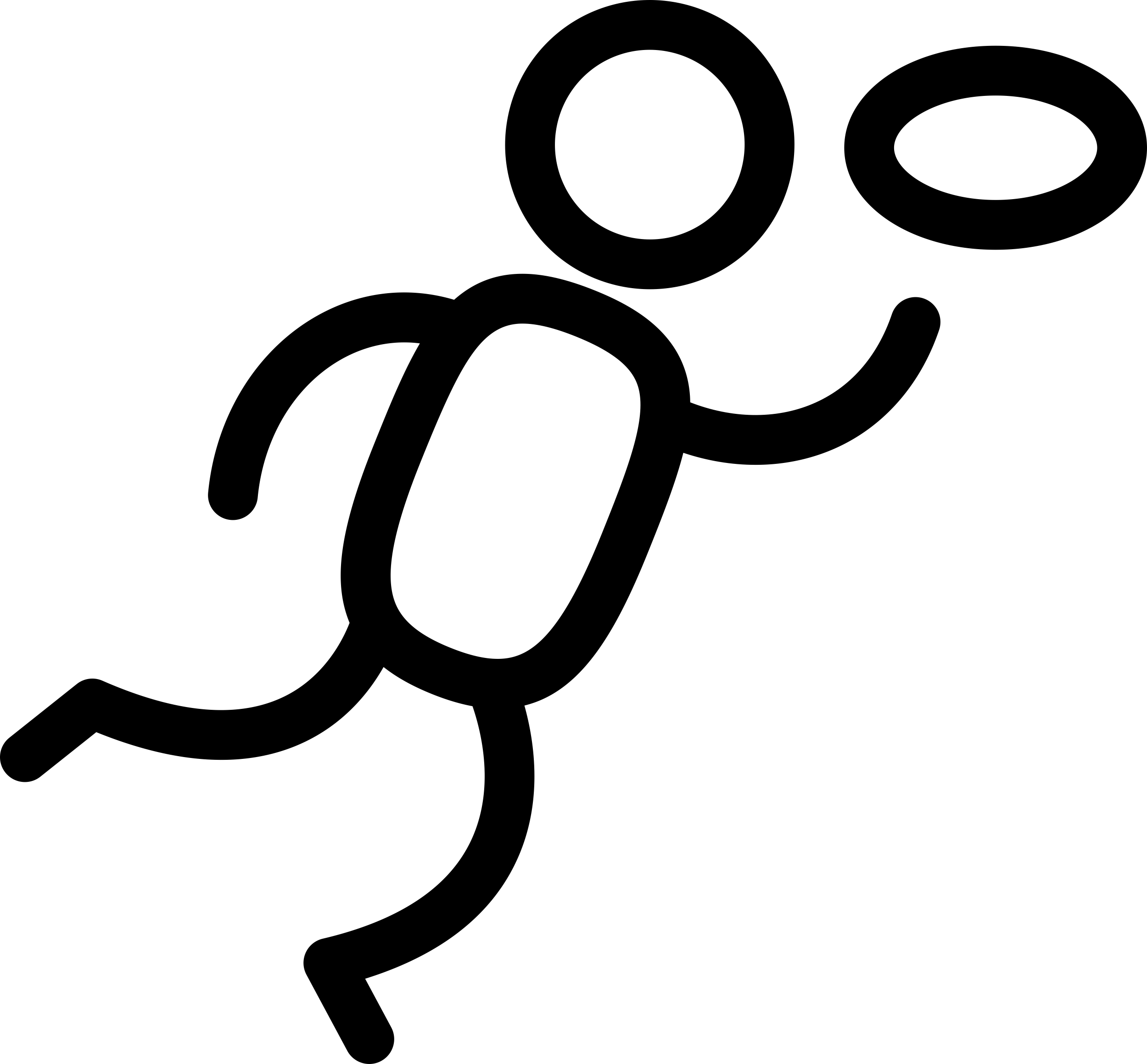 Frisbee Player Line Art Illustration Svg Free Vectors